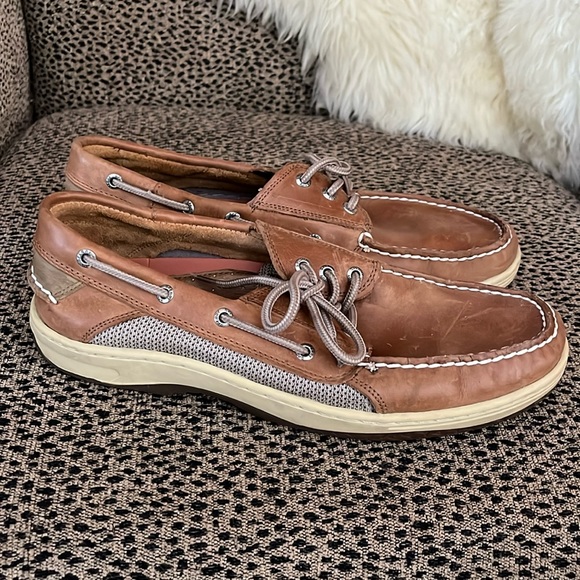 Sperry top sider - 10.5 - brown leather main image 4